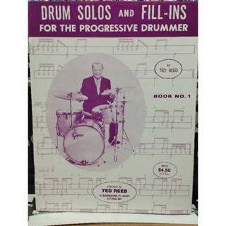DRUM SOLOS AND FILL-INS FOR THE PROGRESSIVE DRUMMER BOOK NO.1/038081151823
