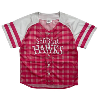 เสื้อเบสบอล SoftBankHAWKS Size M-L ผญ