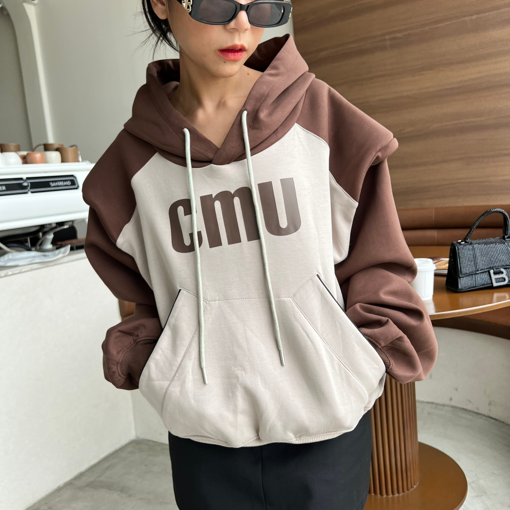 chani-in300015-l-hoodie-jacket-เสื้อฮู๊ดแขนยาว-เสื้อแฟชั่น