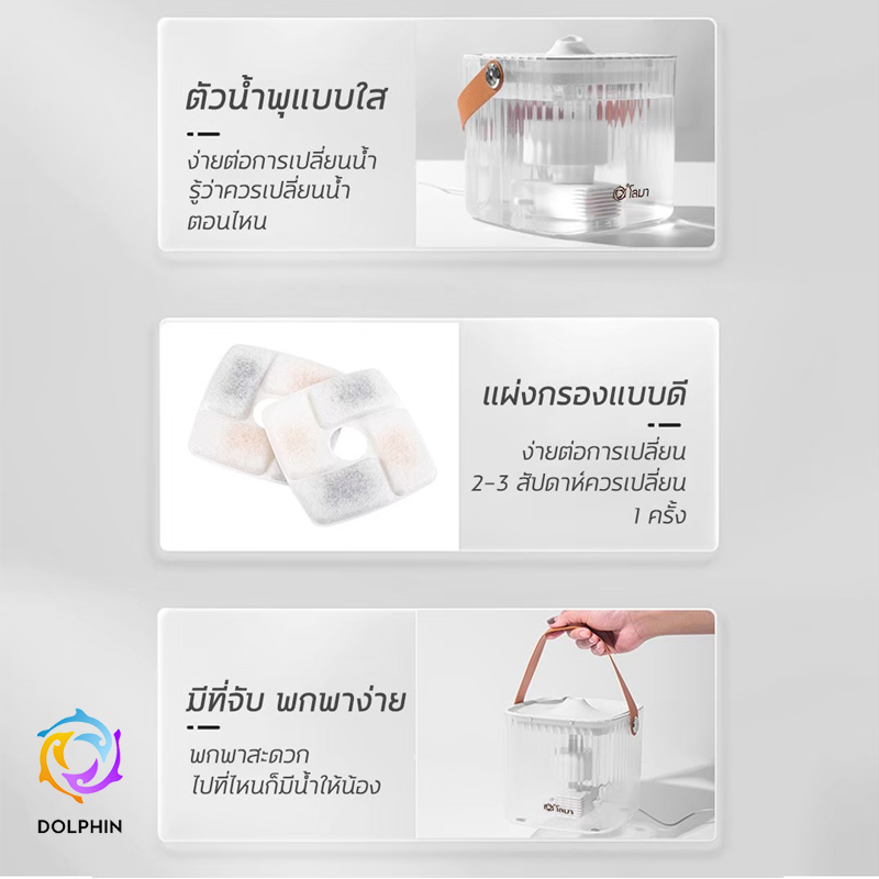 น้ำพุแมว-สัตว์เลี้ยง-ถังให้น้ำ-เครื่องกรองน้ำ-มีไฟ-ฆ่าเชื้อโรค-ชามและเครื่องให้อาหาร