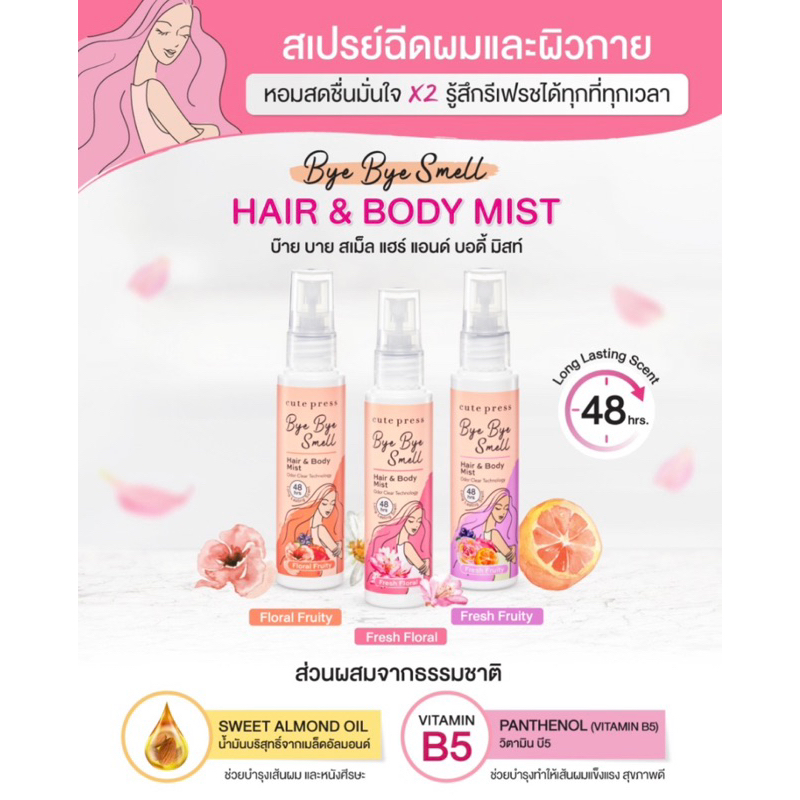 สเปรย์-ฉีดผม-amp-ตัว-cute-press-60ml