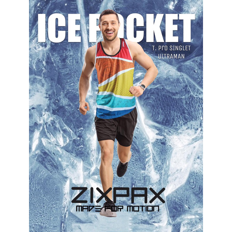 ICE POCKET T.PRO SINGLETS VDTTPRO03 #ZIXPAX | Shopee Thailand