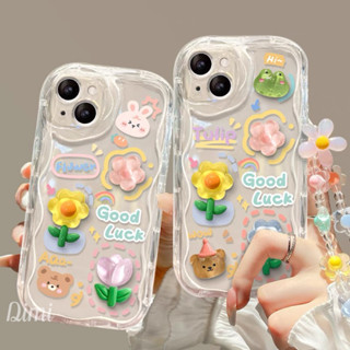 เคสนิ่มเคสใสการ์ตูนนูนขอบหยัก OPPO A15 A16 A17 A5 A53 A54 A57 A5S A78 A98 A31 REALMEC53 RENO4 RENO5 RENO6 RENO7Z RENO8T