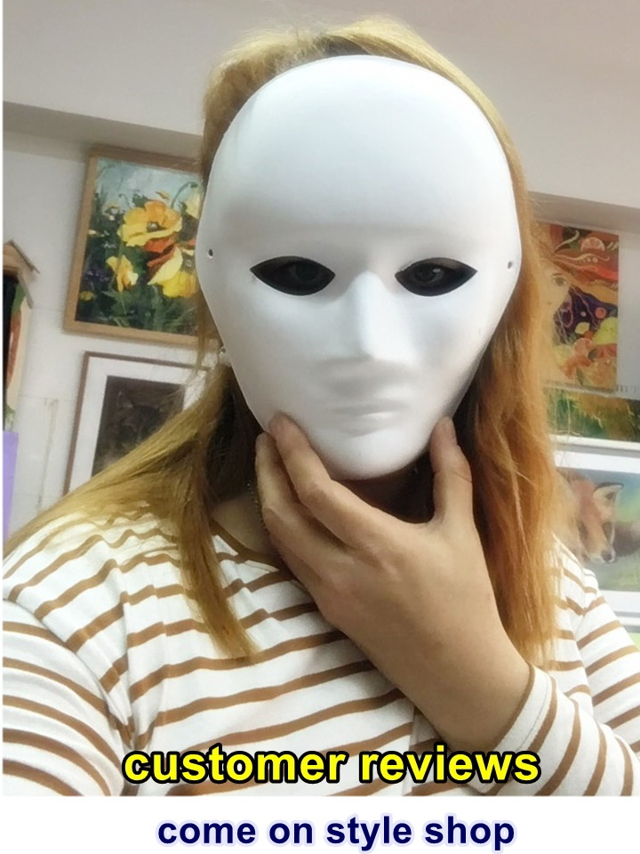 หน้ากาก-diy-หน้ากากขาว-หน้ากากระบายสี-หน้ากากเยื่อกระดาษ-diy-painting-pulp-blank-mask-พร้อมส่งจากเมืองไทย