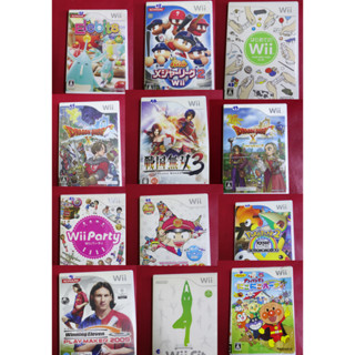 แผ่นเกมส์ Nintendo WII ของแท้ โซนเจแปนโซนญี่ปุ่นภาษาญี่ปุ่น