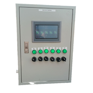 ตู้ควบคุม ON/OFF เปิดปิด ปั้มน้ำ ขนาด 2 แรง 5 โซน ระบบ WIFI IOT มีจอ ทัชสกรีน 7 นิ้ว สามารถวัด การใช้พลังงานไฟฟ้าได้