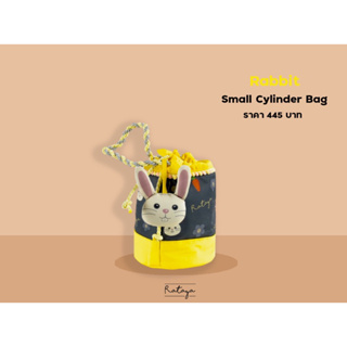 Rataya กระเป๋าใส่ของทรงกลม Bunny Bucket Bag