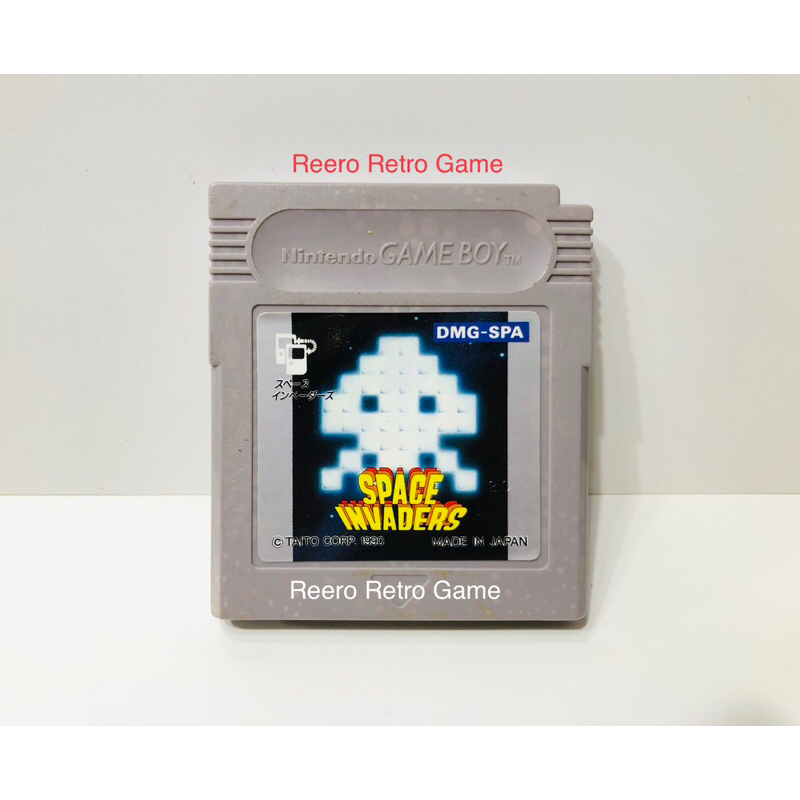 SPACE INVADERS (GB) ตลับเกมบอย Game Boy (GB) ของแท้จากญี่ปุ่น สภาพสวย
