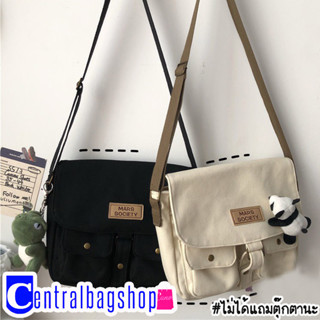 centralbagshop(C1916) กระเป๋าผ้าสะพายข้าง MARS ผ้าแคนวาส