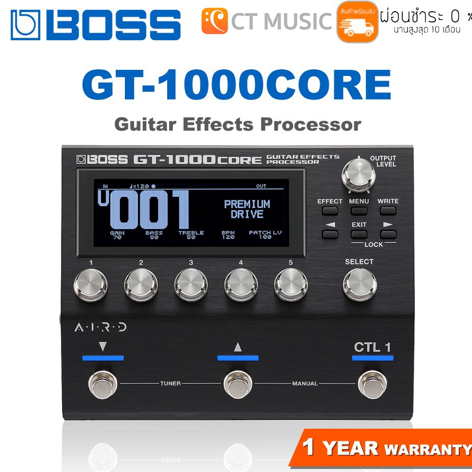 boss-gt-1000-core-เอฟเฟคกีตาร์