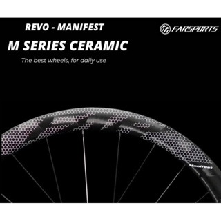 ล้อคาร์บอน ลูกปืนเซรามิค Farsports Revo-Manifest M Series Ceramic (รับประกัน 2 ปี)