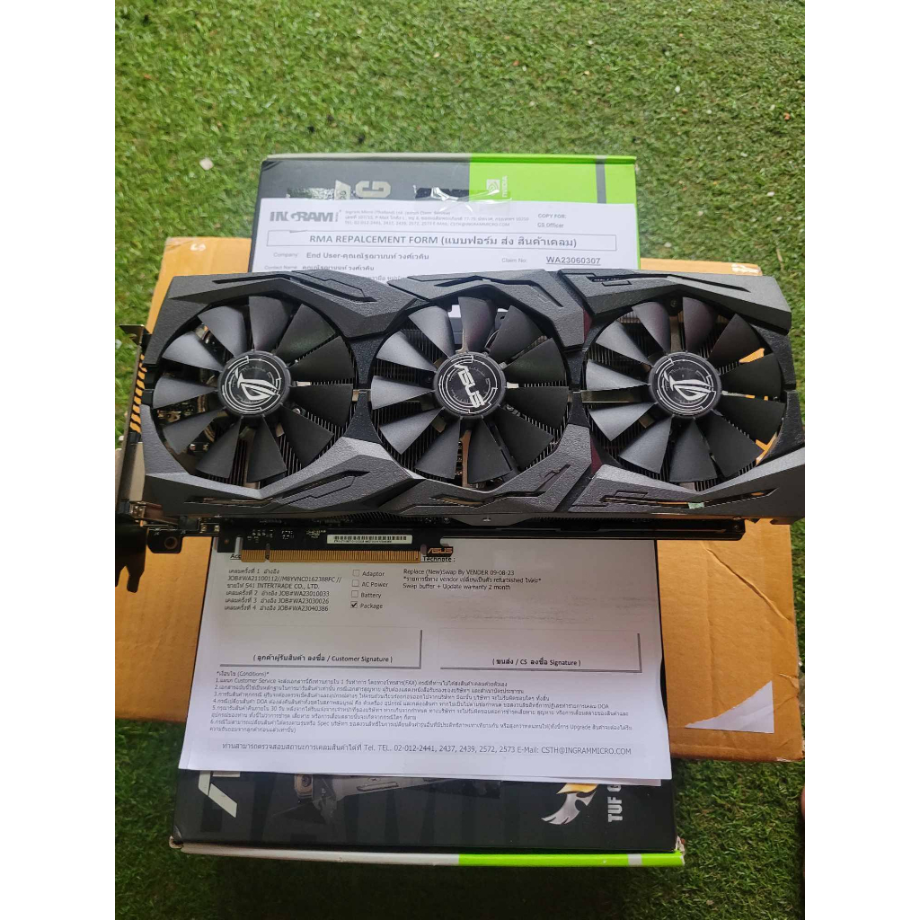 มีประกันศูนย์-asus-rog-strix-gtx-1080-ti-gaming-oc