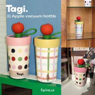 (PRE-ORDER) Tagi. (i) Apple vacuum bottle (440ml) แก้วน้ำเก็บอุณหภูมิ
