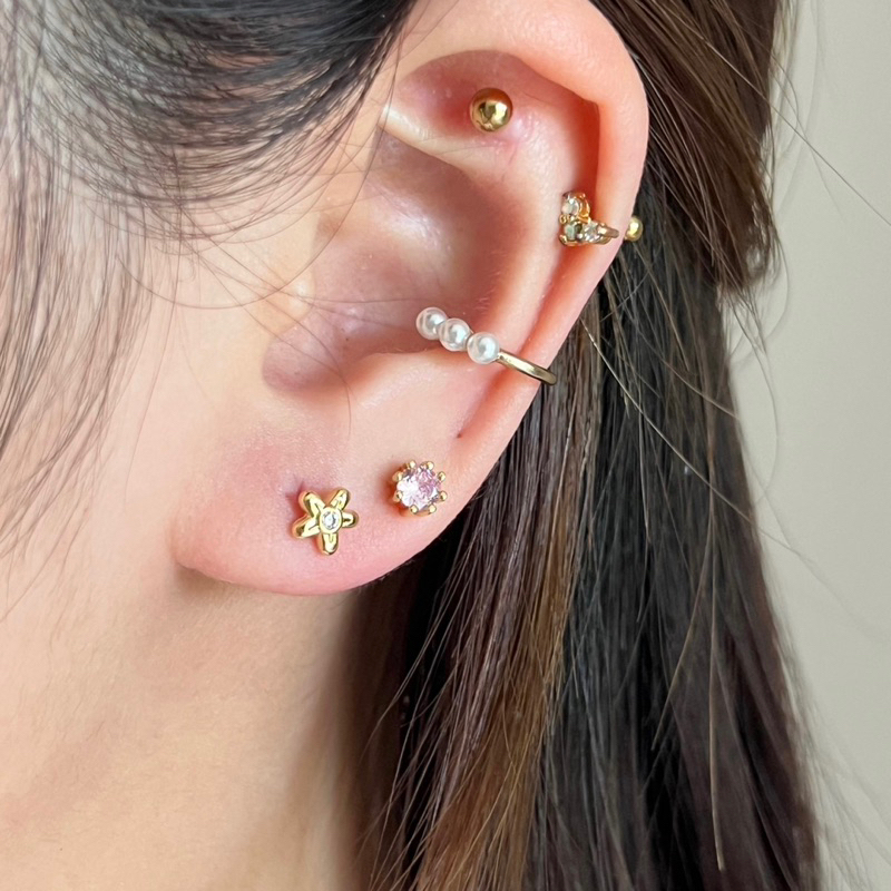 ต่างหู-brass-14k-eidos-earrings