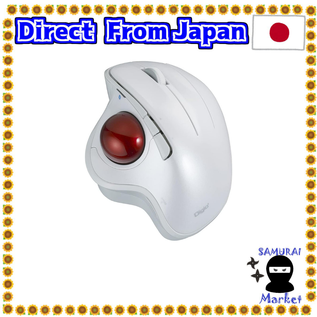 【Direct From Japan】 Nakabayashi DIGIO2 Trackball Mouse angle variable