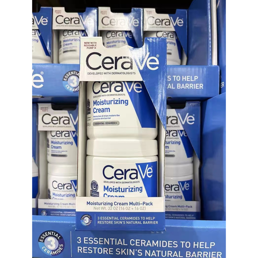 จัดส่งจากกรุงเทพฯ-cerave-moisturising-cream-340g-454g-มอยส์เจอไรเซอร์-นูริชชิ่ง-สกิน-ครีม-ใช้ได้ทั้งหน้าและตั