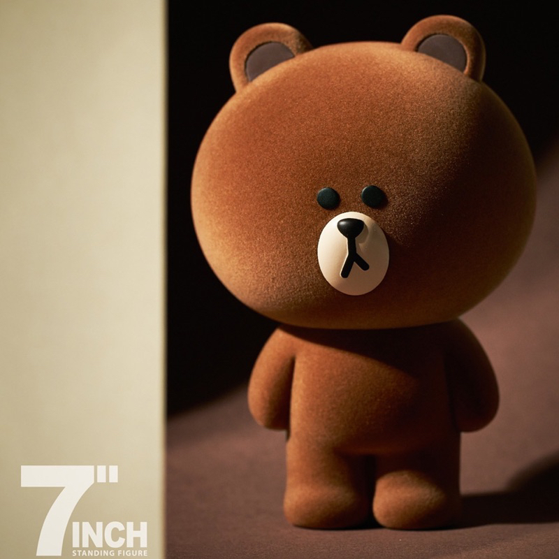 พร้อมส้ง-brown-figure-7-โมเดลหมีบราวน์-ฟิกเกอร์หมีบราวน์-linefriends-figures