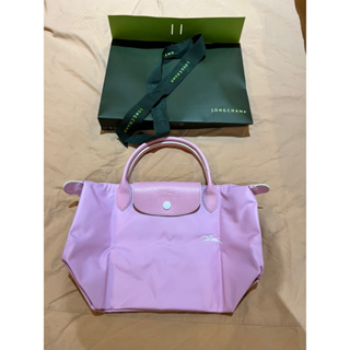 longchamp New กระเป๋ารักโลก green collection สีชมพูหวานแหวว สไตล์ Barbie