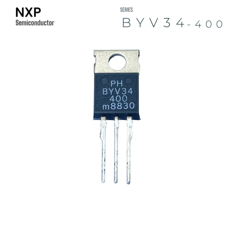 BYV34-400 ไดโอด วงจรเรียงกระแส Dual RectifierFast REC 400V 20A Diode ...