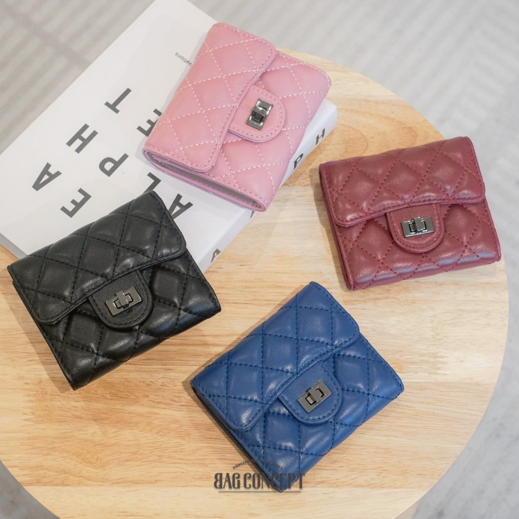 กระเป๋าตังค์หนังแกะ-รุ่น-lily-wallet