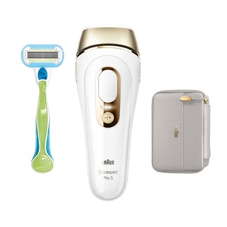 BRAUN เครื่องเลเซอร์กำจัดขาถาวร Silk-expert Pro 5 IPL5014 [สินค้าใหม่ ของแท้100%]