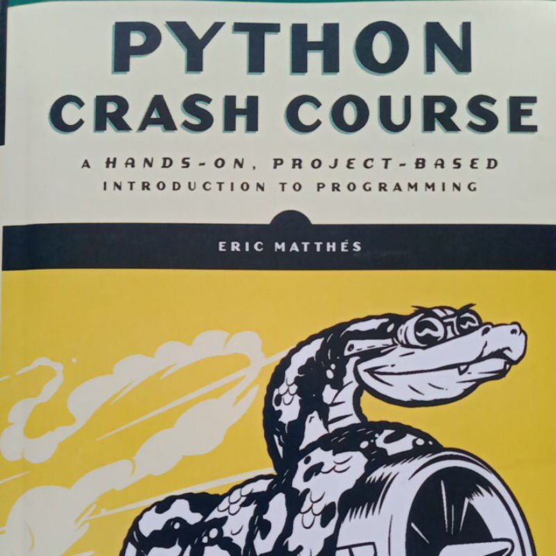 PYTHON CRASH COURSE (English Book) | Shopee Thailand