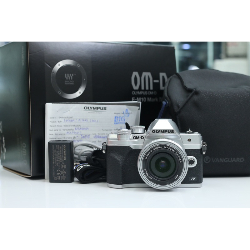 Olympus EM10 IV + 14-42mm ( Mark 4 ) สภาพดีมาก 9.8/10 ชัตเตอร์ 300‼️ ...