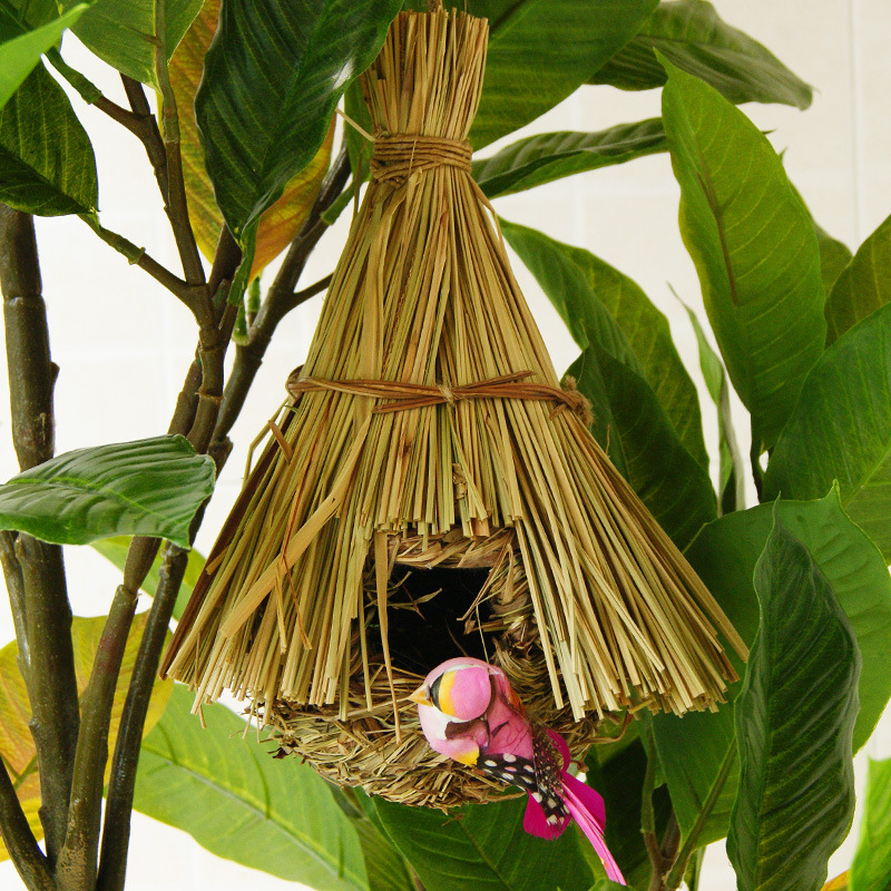 animal-koko-บ้านรังนก-บ้านสานรังธรรมชาติ-สำหรับนก-ทำมือ-พร้อมส่ง-แขวนตกแต่ง-ปรับบรรยากาศในสวน