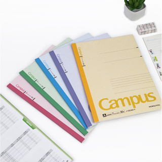 สมุด Campus 3CBN ขนาด B5 (ลิขสิทธิ์แท้จากญี่ปุ่น) มี5สีให้เลือก