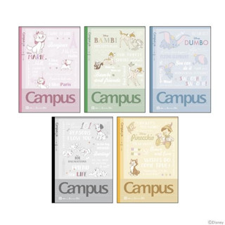 Campus สมุดโน๊ต Disney B5(ลิขสิทธิ์แท้จากญี่ปุ่น) มีให้เลือก5ลาย