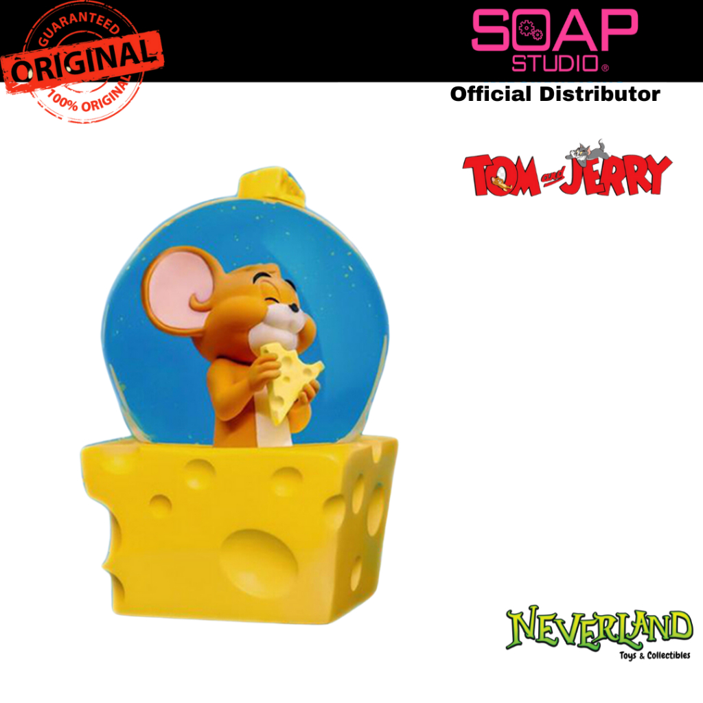 Soap Studio Tom and Jerry Cheese Snow Globe Shopee Thailand