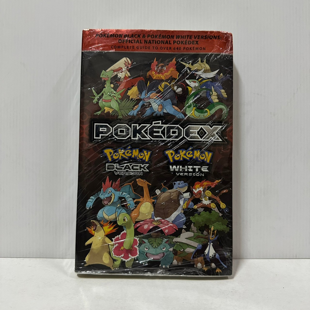 หนังสือ POKEMON BLACK AND WHITE OFFICIAL NATIONAL POKEDEX | Shopee Thailand