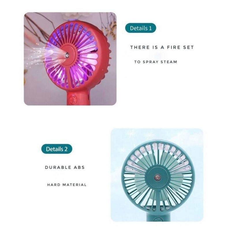 portable-handheld-mist-fan-พัดลมไอน้ำมือถือแบบพกพา