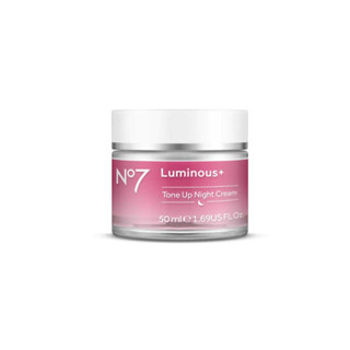 No7 Luminous+ Tone Up Night Cream 50 ML นัมเบอร์เซเว่น ลูมินัส พลัส โทน อัพ ไนท์ ครีม 50 มล.