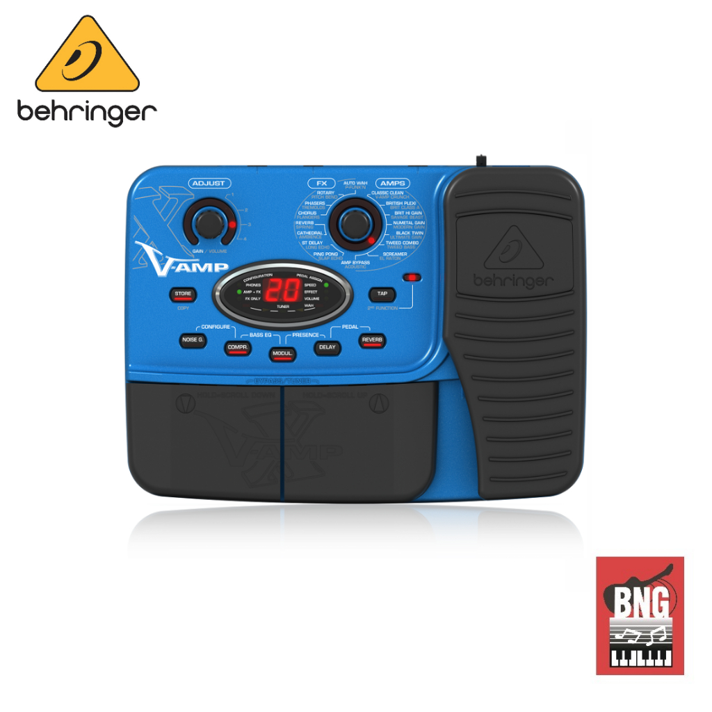 behringer-มัลติเอฟเฟคกีต้าร์-รุ่น-x-vamp