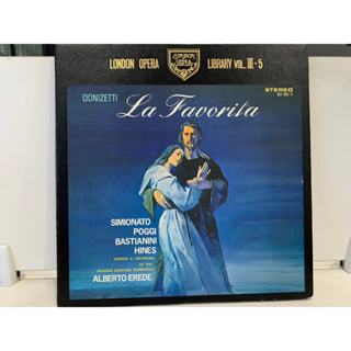3LP Vinyl Records แผ่นเสียงไวนิล  DONIZETTI LA FAVORITA (J1L24)