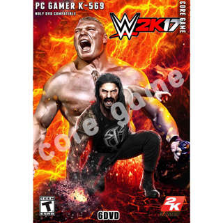 WWE 2K17 (6 DLC + Update 1) แผ่นและแฟลชไดร์ฟ  เกมส์ คอมพิวเตอร์  Pc และ โน๊ตบุ๊ค