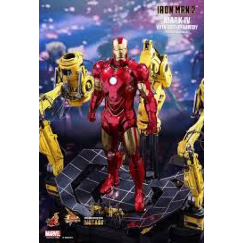 hot-toys-mms462d22-iron-man-2-mark-v-with-suit-up-gantry-มือสอง