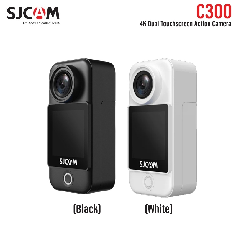 sjcam-c300-4k-dual-touchscreen-action-camera-มาพร้อมจอทัชสกรีนที่ด้านหน้า-พร้อมส่ง