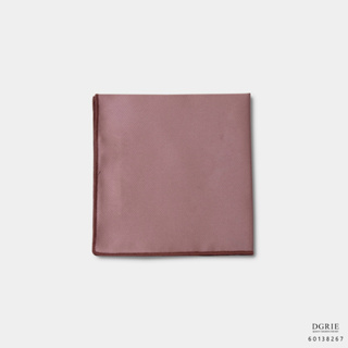 Dusty Pink Silk Pocket Square-ผ้าเช็ดหน้าผ้าไหมสีชมพูกะปิ