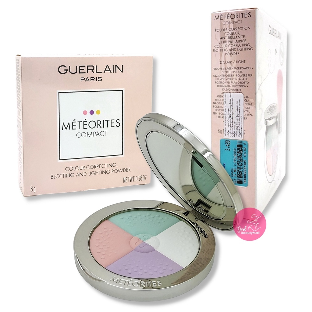GUERLAIN Meteorites Compact Color Correcting Blotting Powder #2 LIGHT ...