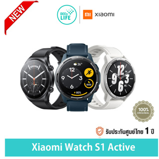 [รับประกันศูนย์ไทย 1 ปี] Xiaomi Watch S1 Active สมาร์ทวอทช์ จอ AMOLED 1.43 นิ้ว