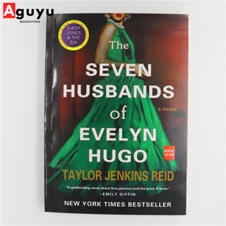【หนังสือภาษาอังกฤษ】The Seven Husbands of Evelyn Hugo by Taylor Jenkins Reid Fiction Books หนังสือพัฒนาตนเอง