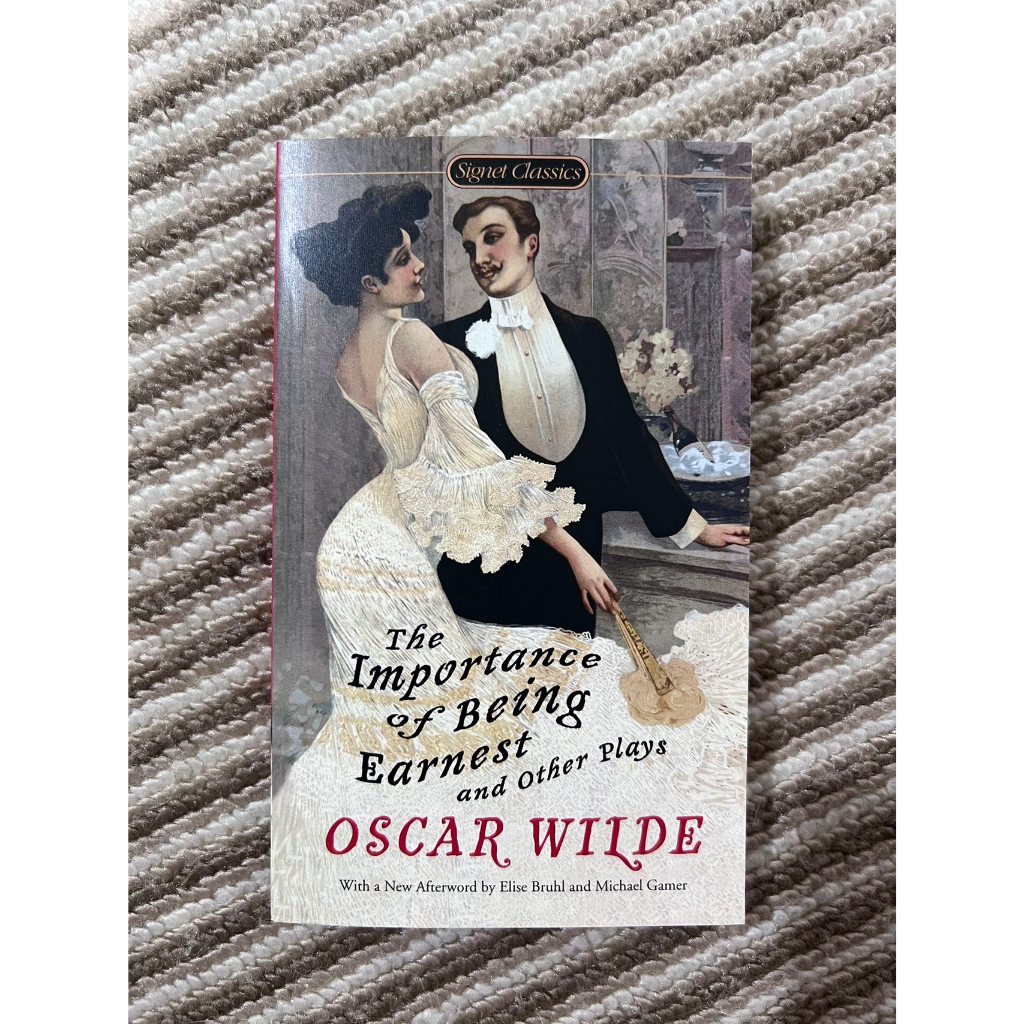 a-book-the-importance-of-being-earnest-oscar-fingal-oflahertie-wills-wilde-english-novel-นวนิยายภาษาอังกฤษ