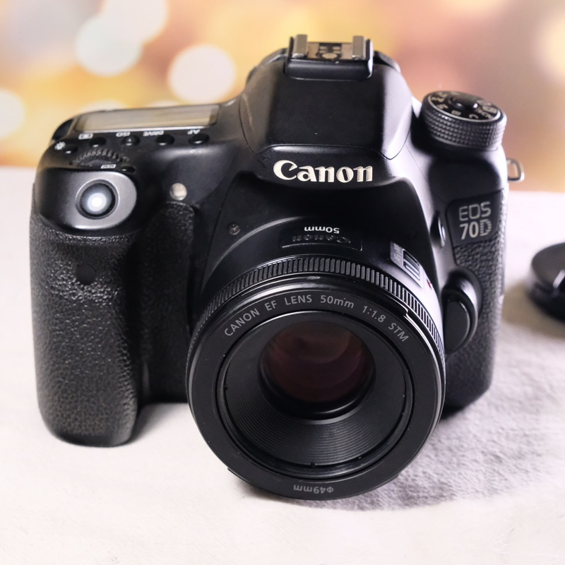CANON 70d +EF 50mm f1.8 STM (มือสอง) | Shopee Thailand