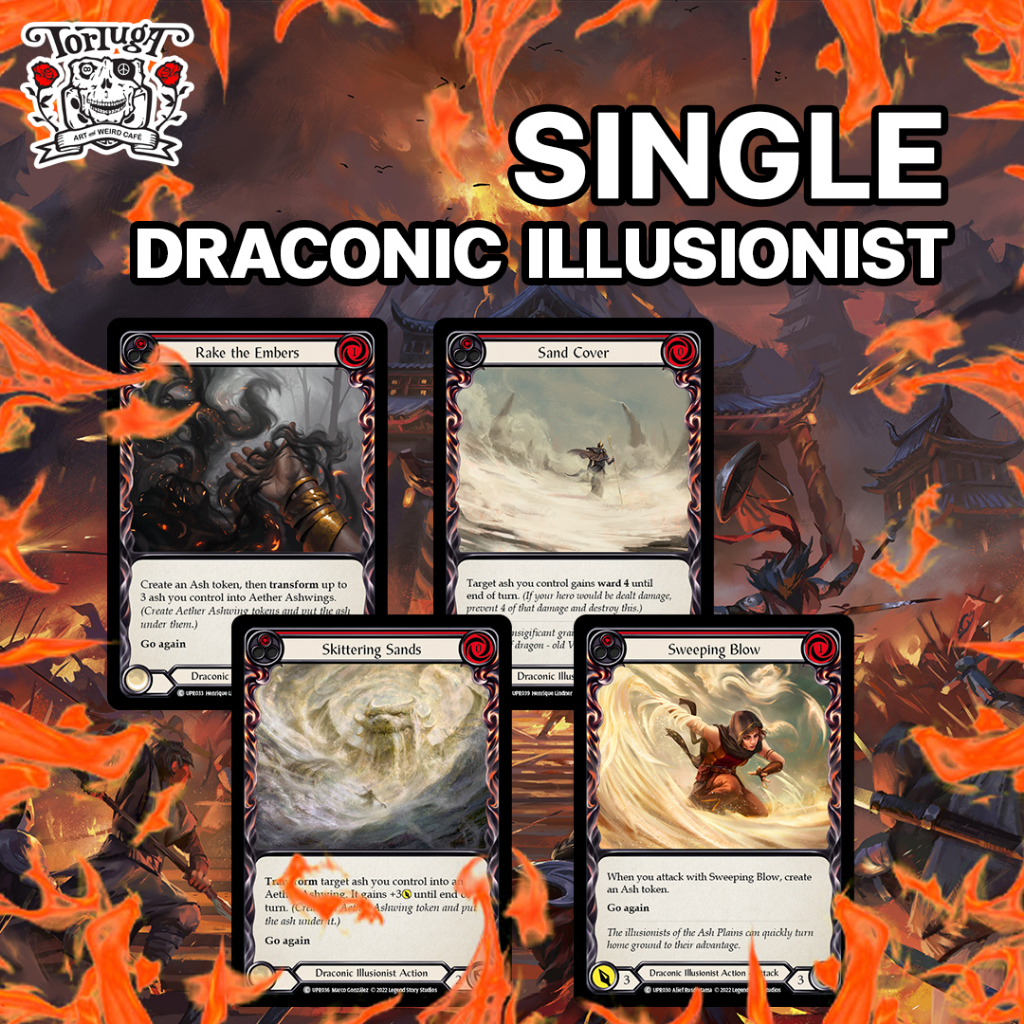 Draconic COMMON UPR Flesh and Blood TCG Single การ์ดระดับ C