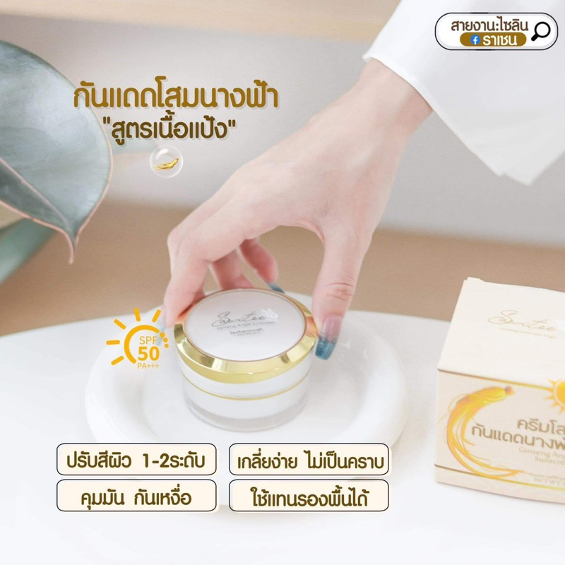 กันแดดโสม-กันแดดเนื้อแป้ง-กันแดดนางฟ้า-ครีมโสมนางฟ้า