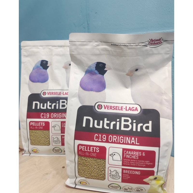 nutribird-c19-original-อาหารนกคีรีบูน-นกฟิ้นช์-3kg