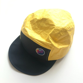 SECRET SEALING BAG SCSL : CORDURA TYVEK DUCKBILL CAP - (BLACK/YELLOW) - หมวกวิ่ง