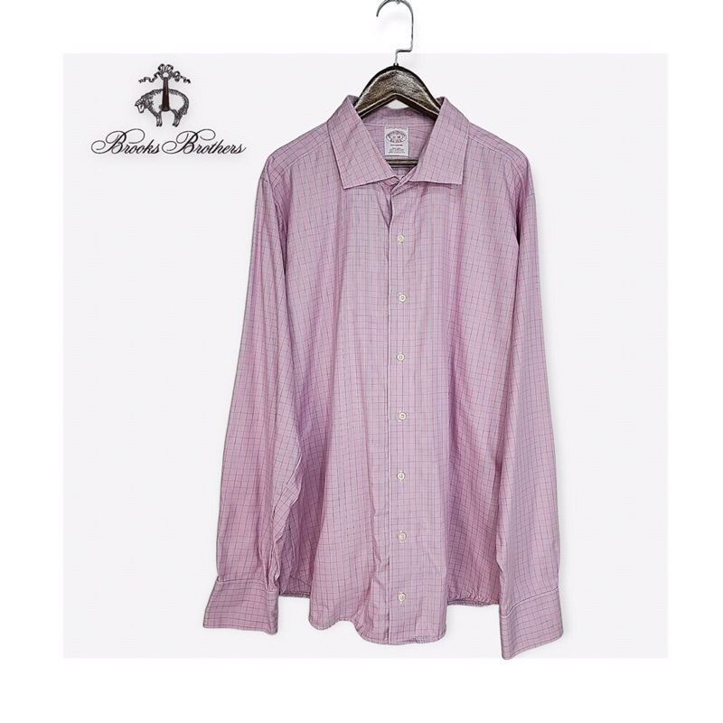 90'S Brooks Brothers MAKERS Long Sleeve Button Down Shirt Made in USA Men's XL Vintage /eaa441107